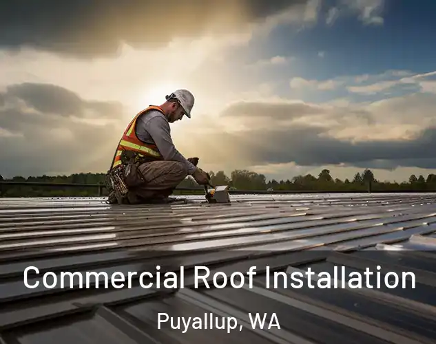  Commercial Roof Installation Puyallup, WA