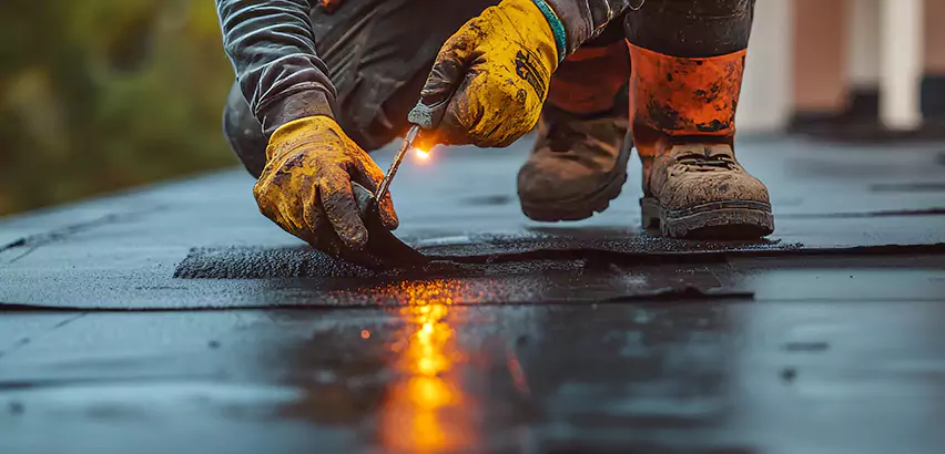 EPDM Roof Repair Tape Application in Puyallup