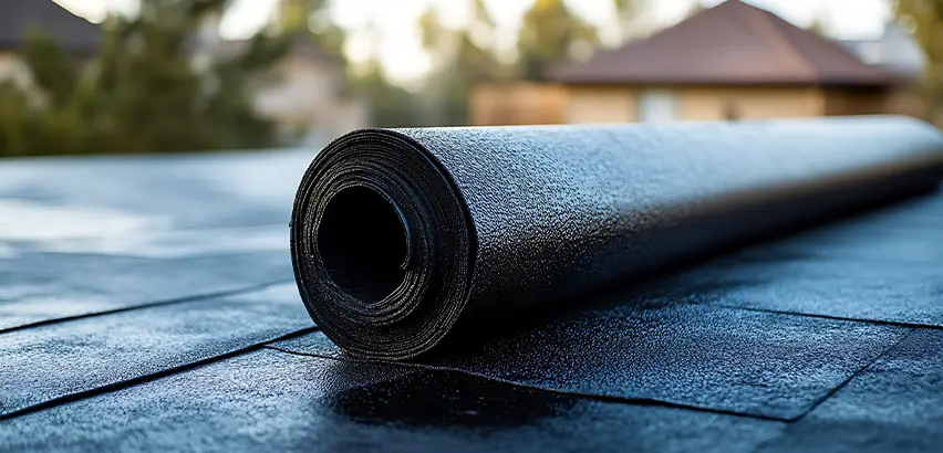 Rubber Flat Roof Replacement in Puyallup