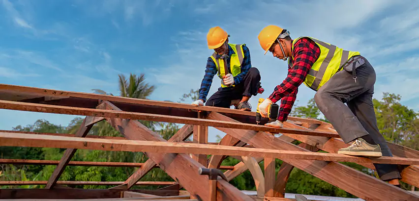 Mobile Home Roof Truss Repair in Puyallup