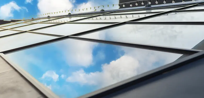 Flat Roof Skylight Installation in Puyallup