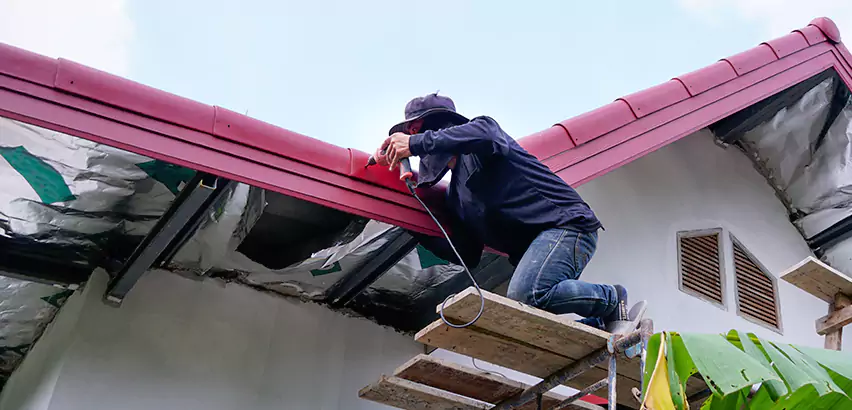 Residential Wind Damage Roof Repair in Puyallup