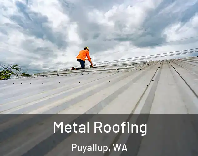  Metal Roofing Puyallup, WA