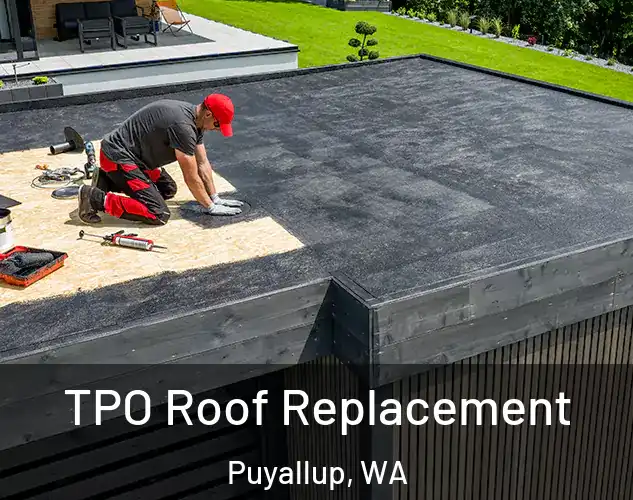  TPO Roof Replacement Puyallup, WA
